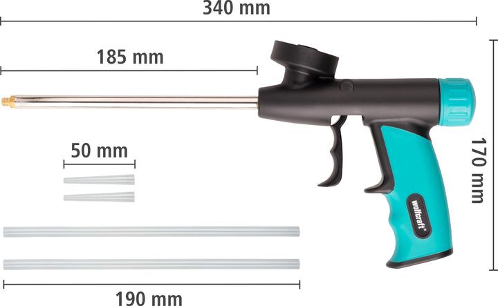 Produktbild wolfcraft wolfcraft 1 PU-Schaum Dosierpistole