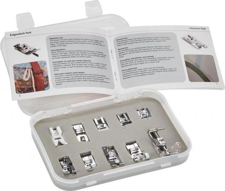 Produktbild Bernette Nähfuss - Set b37 / b38