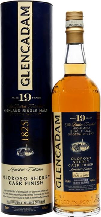Actual product image Glencadam 19 years Oloroso 0.7 l (Single Malt, Scotch whisky)