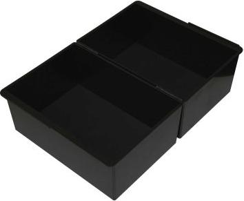 Produktbild Efalock Karteikasten schwarz (A5)