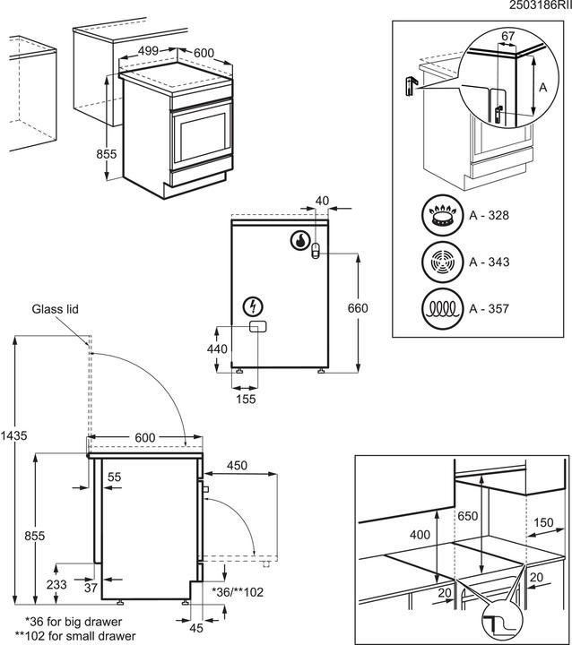 Produktbild Electrolux FGH5KG212