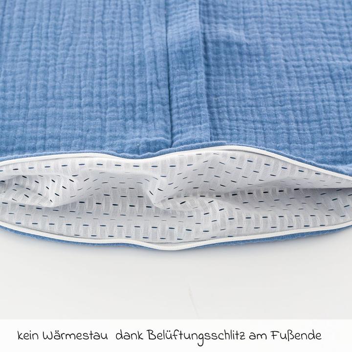 Produktbild Träumeland Sommerschlafsack Liebmich Baumwollmusselin (70 cm, 0.5 TOG, Sommer)