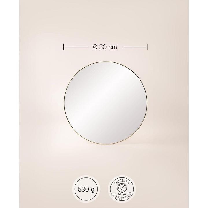 Actual product image Esmée Round wall mirror (Ø 30 cm)