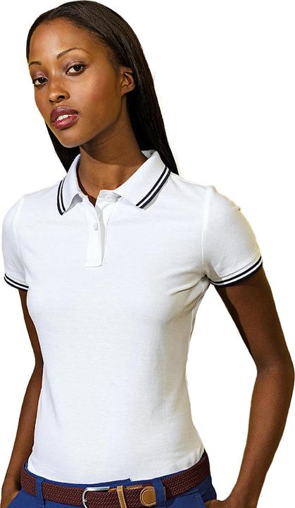Immagine prodotto Asquith & Fox Polo con strisce colorate a contrasto (XS)