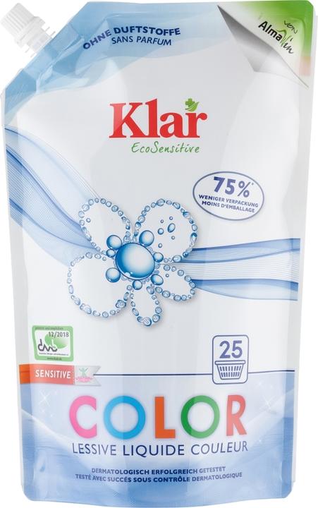 Actual product image Klar Color (25 Washing cycles, Liquid detergent)
