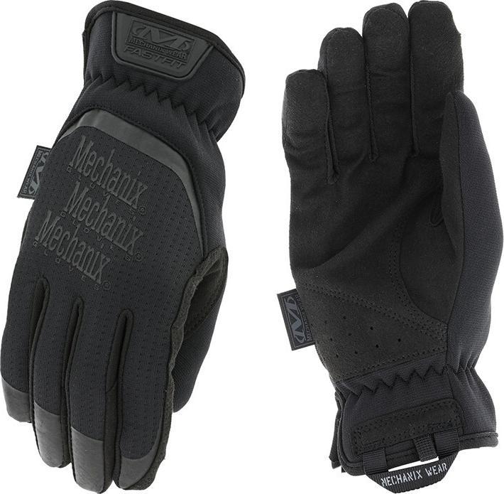 Actual product image Mechanix Wear Moteriškos pirštinės Mechanix FastFit® Women, juodos, L dydis. Rauktas rankogalis, 0,6 mm dirbtinė o (L)