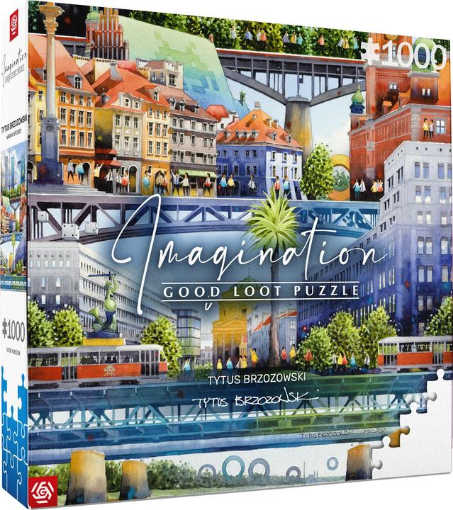 Produktbild Good Loot Puzzle 1000 Titas Brizovskis Brücken von Warschau (1000 Teile)