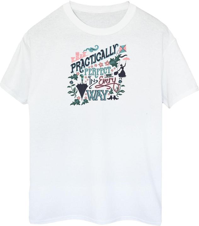 Produktbild Mary Poppins Practically Perfect In Every Way TShirt Mädchen (140, 146)