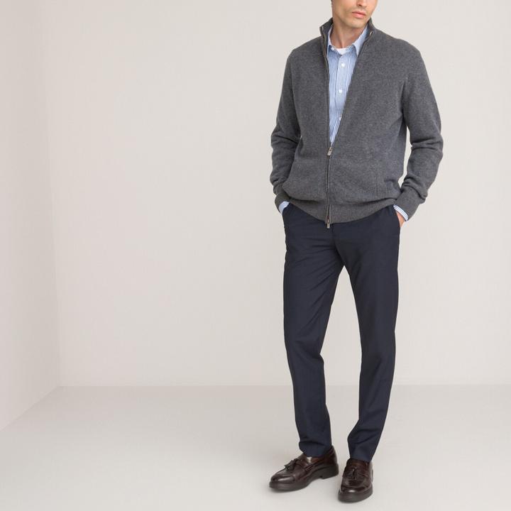 Actual product image La Redoute Collections 100% Lambswool Cardigan (L)