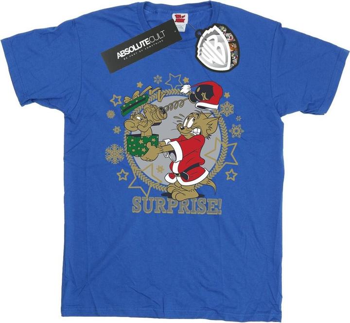 Tom & Jerry Christmas Surprise TShirt (S)