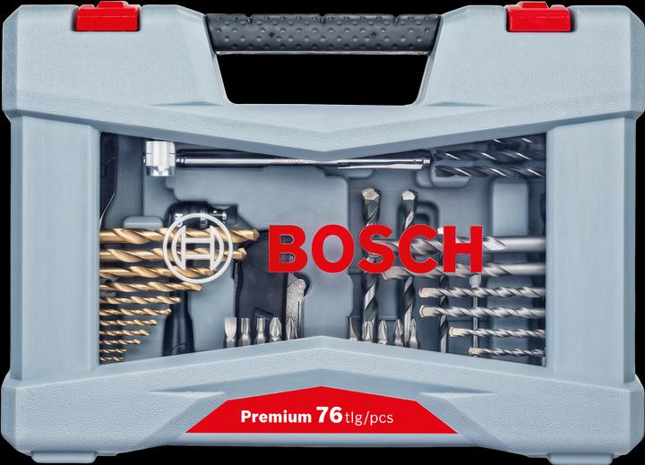 Produktbild Bosch Professional Zubehör 76-tlg. Premium X-Line Bohrer- und Schrauber-Set (2 - 10 mm)