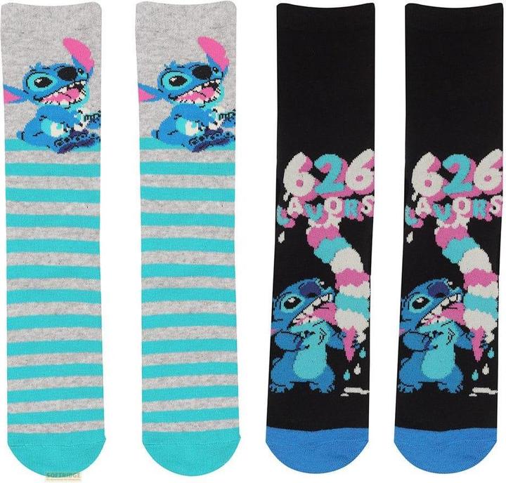 Produktbild Heroes Inc Lilo & Stitch Socken 2er-Pack Stitch S-M (2er Pack, M/L)