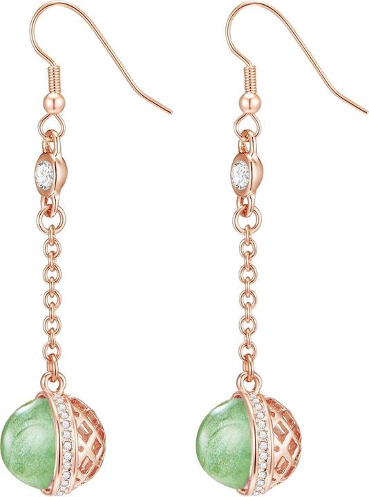 Immagine prodotto Lulu & Jane Donna Lega di metallo decorata con cristalli Swarovski ® oro rosa - 29503 (Lega metallica)