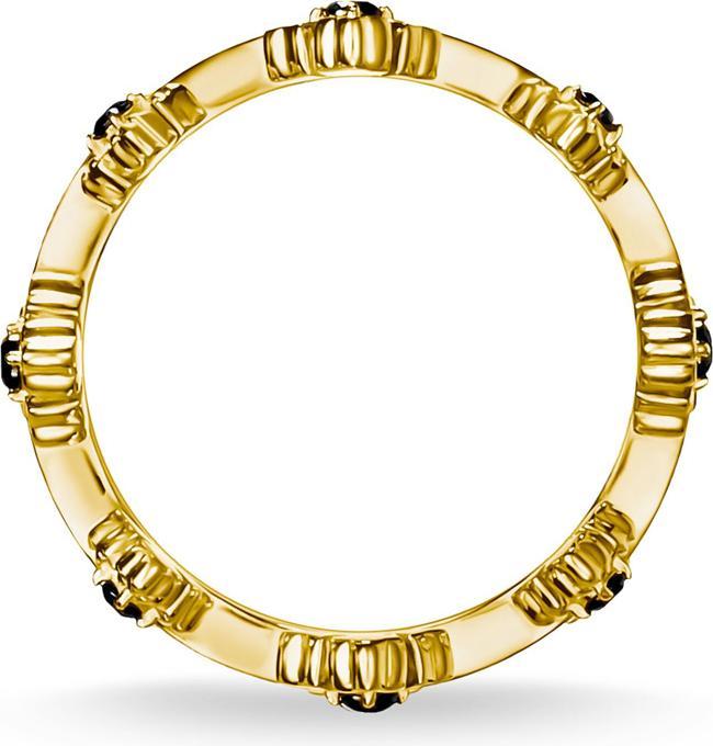 Produktbild Thomas Sabo Ring Krone Gold (48, 925 Silber)