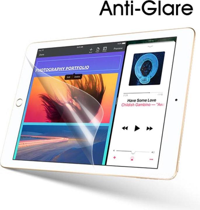 Screenguard Displayschutzfolie (1 Stück, iPad 2017 (5. Gen), iPad 2018 (6. Gen))
