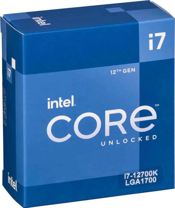 Immagine prodotto Intel Core i7-12700K (LGA 1700, 3.60 GHz, 12 -Core)