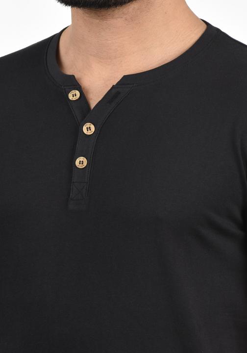 Immagine prodotto Solid Volker T-Shirt A Maniche Corte Maglietta Da Uomo Con Collo Grandad (XL)