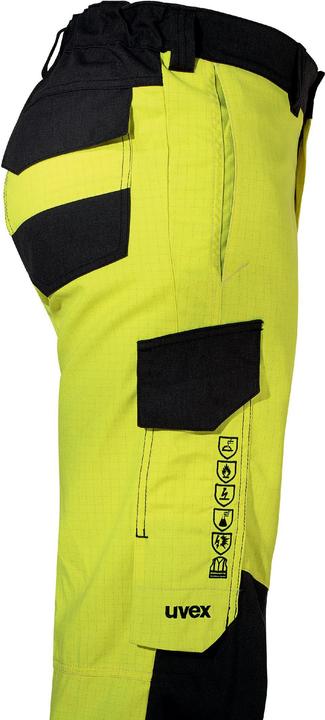 Actual product image Uvex Sports uvex suXXeed multifunction work trousers yellow, warning yellow 66 (66)