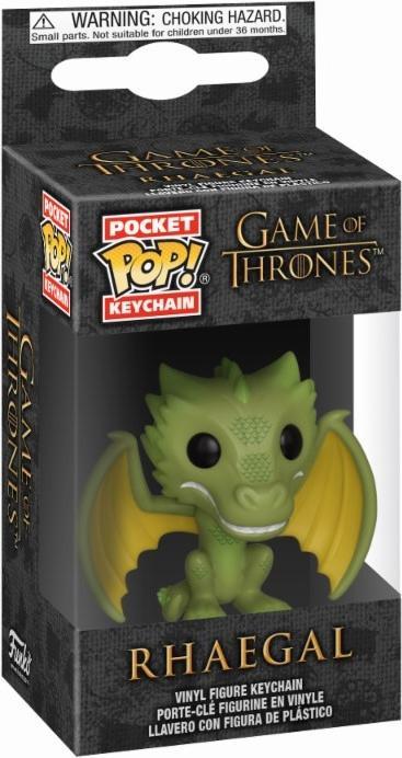 Actual product image Funko Game of Thrones - Rhaegal Pocket POP Keychain