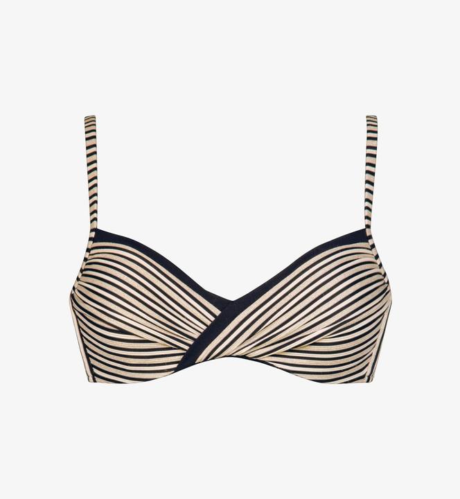Produktbild Maryan Mehlhorn Bikini Top "Pirates" schwarz gestreift (M)