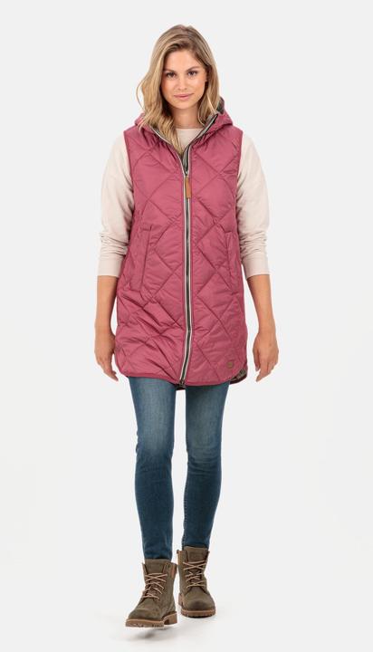 Actual product image Camel Active Long waistcoat with hood in recycled polyester (46)