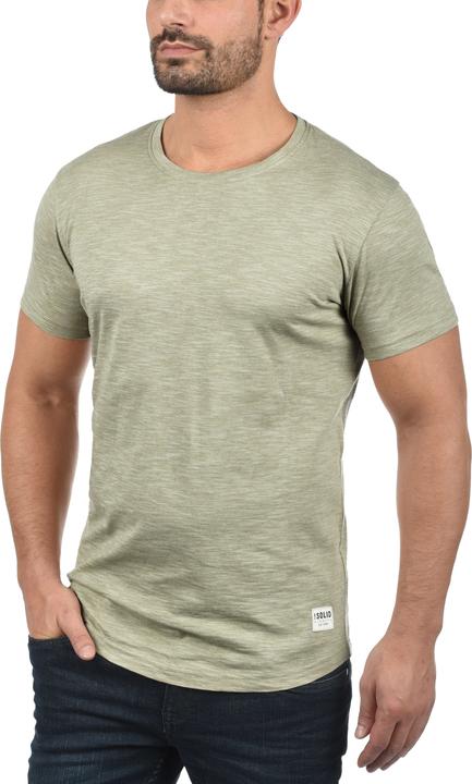 Immagine prodotto Solid Figos T-Shirt A Maniche Corte Maglietta Da Uomo Con Girocollo In Cotone 100% (3XL)