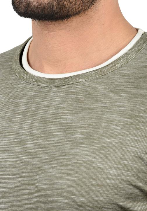 Immagine prodotto Solid Rigos T-Shirt A Maniche Corte Maglietta Da Uomo Con Girocollo In Cotone 100% (M)
