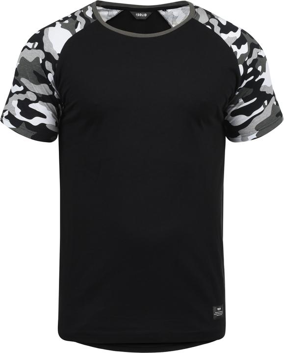 Immagine prodotto Solid Cahil T-Shirt Camouflage Maglietta A Manica Corta Da Uomo Con GiroCollo Con Stampa (M)