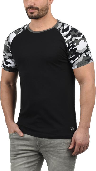 Immagine prodotto Solid Cahil T-Shirt Camouflage Maglietta A Manica Corta Da Uomo Con GiroCollo Con Stampa (M)