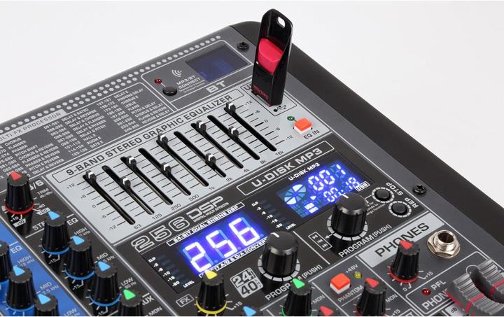 Actual product image Power Dynamics Mixer PDM-S1204 (Studio- and Livemixer)