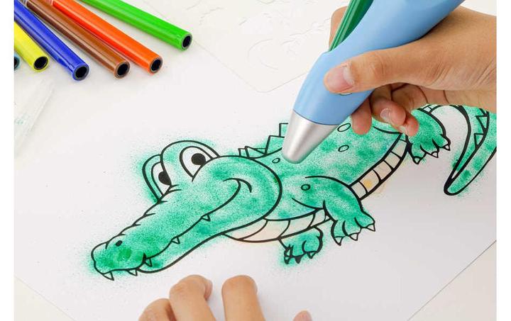 Actual product image Peach Airbrush Pen (Multicoloured, 12 x)