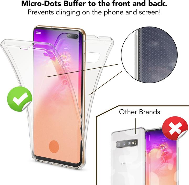 Actual product image Nalia 360 degree mobile phone case (Samsung Galaxy S10+)