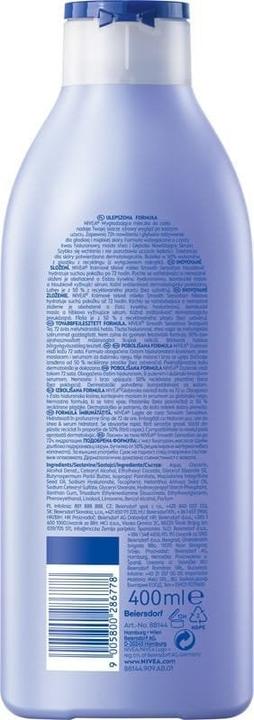 Image du produit NIVEA Lait pour le corps Smooth Sensation (Lait pour le corps, 400 ml)