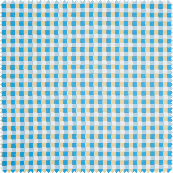 Nährwerte und Zutaten VBS Baumwoll-Stoff "Karo-Blau" Acryl beschichtet, 145 cm breit, Meterware