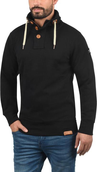 Immagine prodotto Solid TripTroyer Felpa Maglione Pullover Da Uomo Con Chiusura A bottone (L)