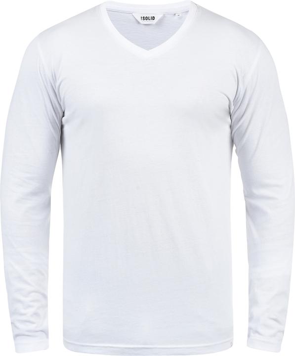 Immagine prodotto Solid Beda Maglia Maglie A Maniche Lunghe Da Uomo Con Collo A V (M)