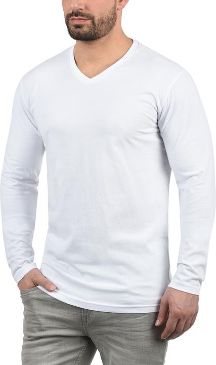 Immagine prodotto Solid Beda Maglia Maglie A Maniche Lunghe Da Uomo Con Collo A V (M)