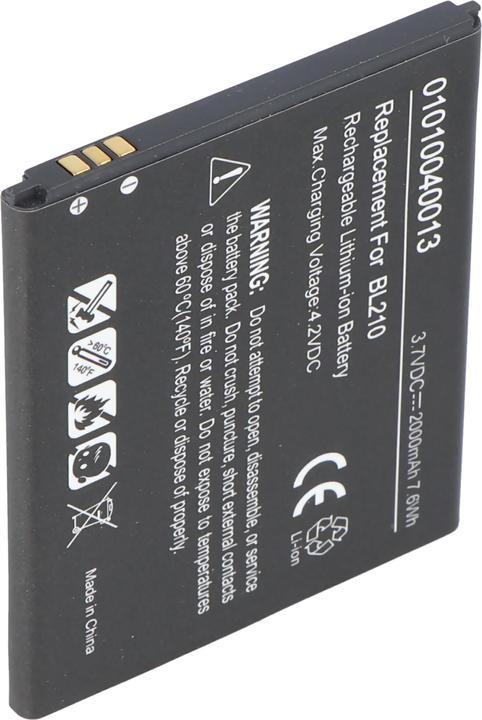 Actual product image Lenovo Akku BL210