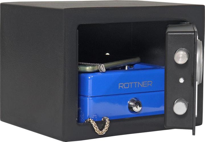 Immagine prodotto Rottner Cassaforte per mobili Jupiter 1 serratura elettronica antracite (4.97 l)