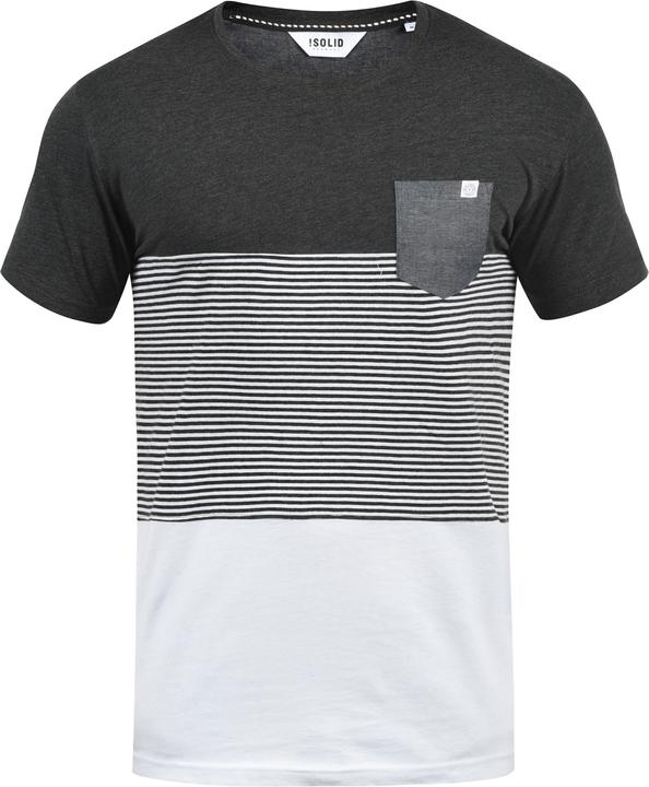 Immagine prodotto Solid Malte T-Shirt Con Disegno Maglietta A Manica Corta Da Uomo Con Girocollo (L)