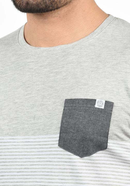 Immagine prodotto Solid Malte T-Shirt Con Disegno Maglietta A Manica Corta Da Uomo Con Girocollo (3XL)