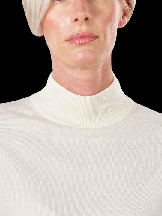 Produktbild Marc O'Polo Long Sleeve Pullover Stand-Up Collar Creamy Whit (L)