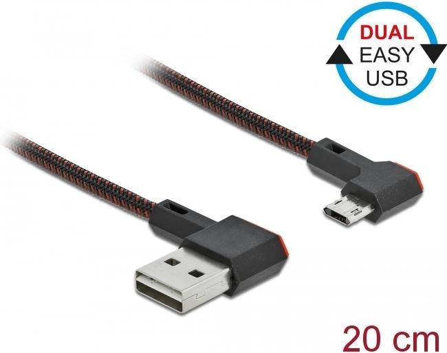 Produktbild Delock USB A – USB Micro-B (0.20 m, USB 2.0)
