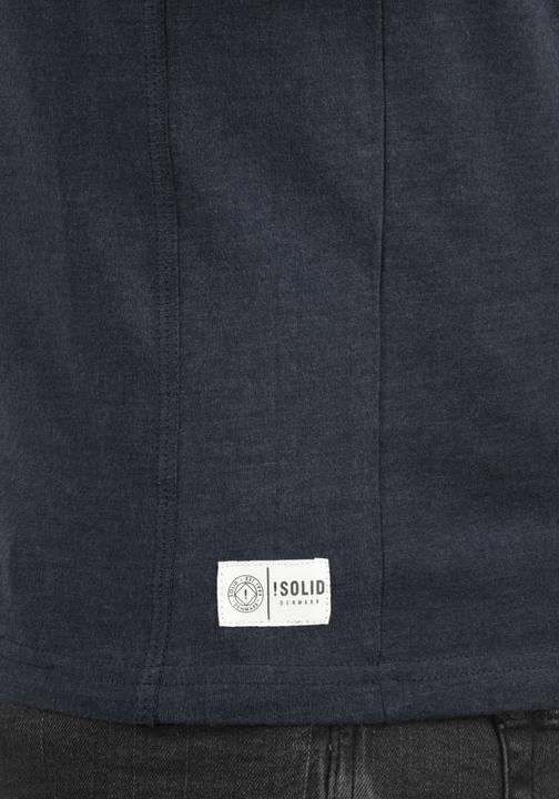 Image du produit Solid Dorian T-shirt À Manches Courtes Pour Homme Avec Col Grandad (L)