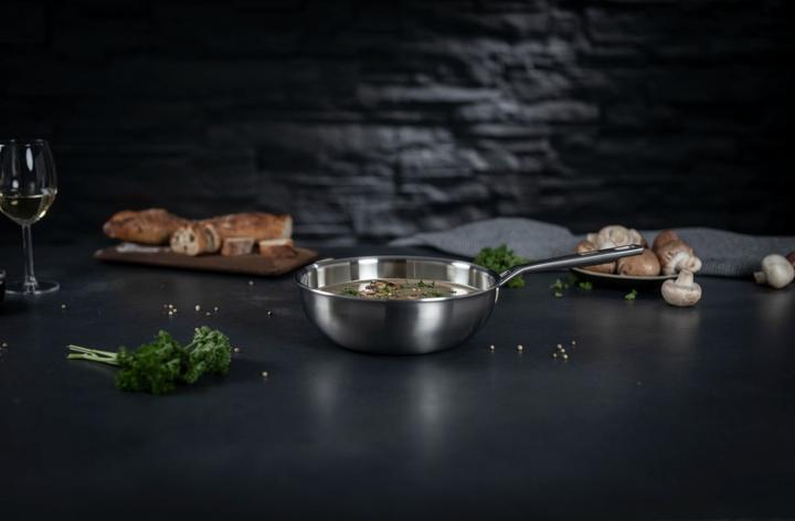 Actual product image Kuhn Rikon CULINARY FIVEPLY Chef's Pan uncoated Ø 20 cm (20 cm, Saucepan)