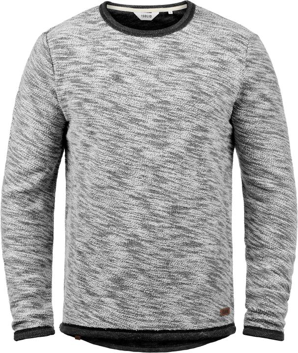 Immagine prodotto Solid Flocks Felpa Maglione Pullover Da Uomo Con Girocollo In Cotone 100% (L)
