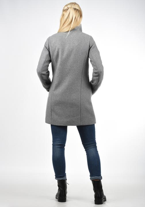 Immagine prodotto Desires Wolke Cappotto Classico Di Lana Giacca Lunga Parka Invernale Da Donna Con Collo Alto (XL)