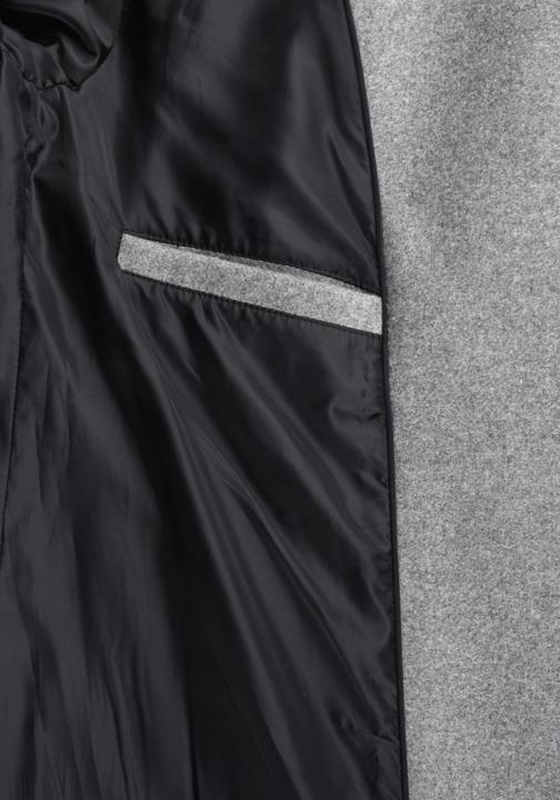 Immagine prodotto Desires Wolke Cappotto Classico Di Lana Giacca Lunga Parka Invernale Da Donna Con Collo Alto (XL)
