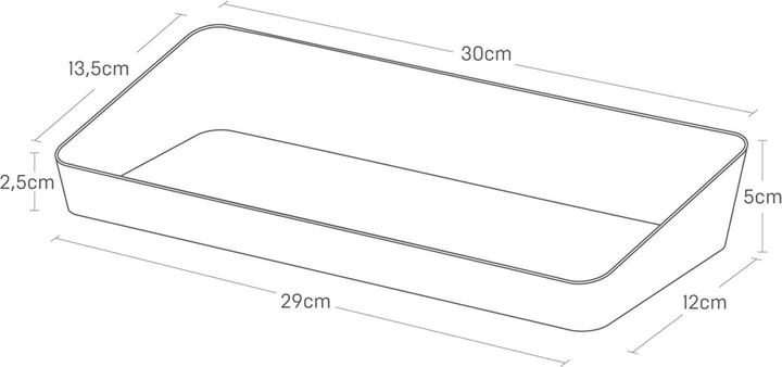Immagine prodotto Yamazaki Tower (30 x 13,5 x 5 cm, 510 l)