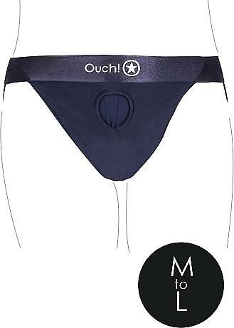 Immagine prodotto Ouch! Vibrating Strap-on Panty Harness - Open Back - M/L